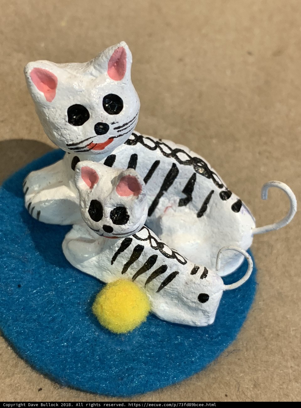 Feline Fun on the Court
