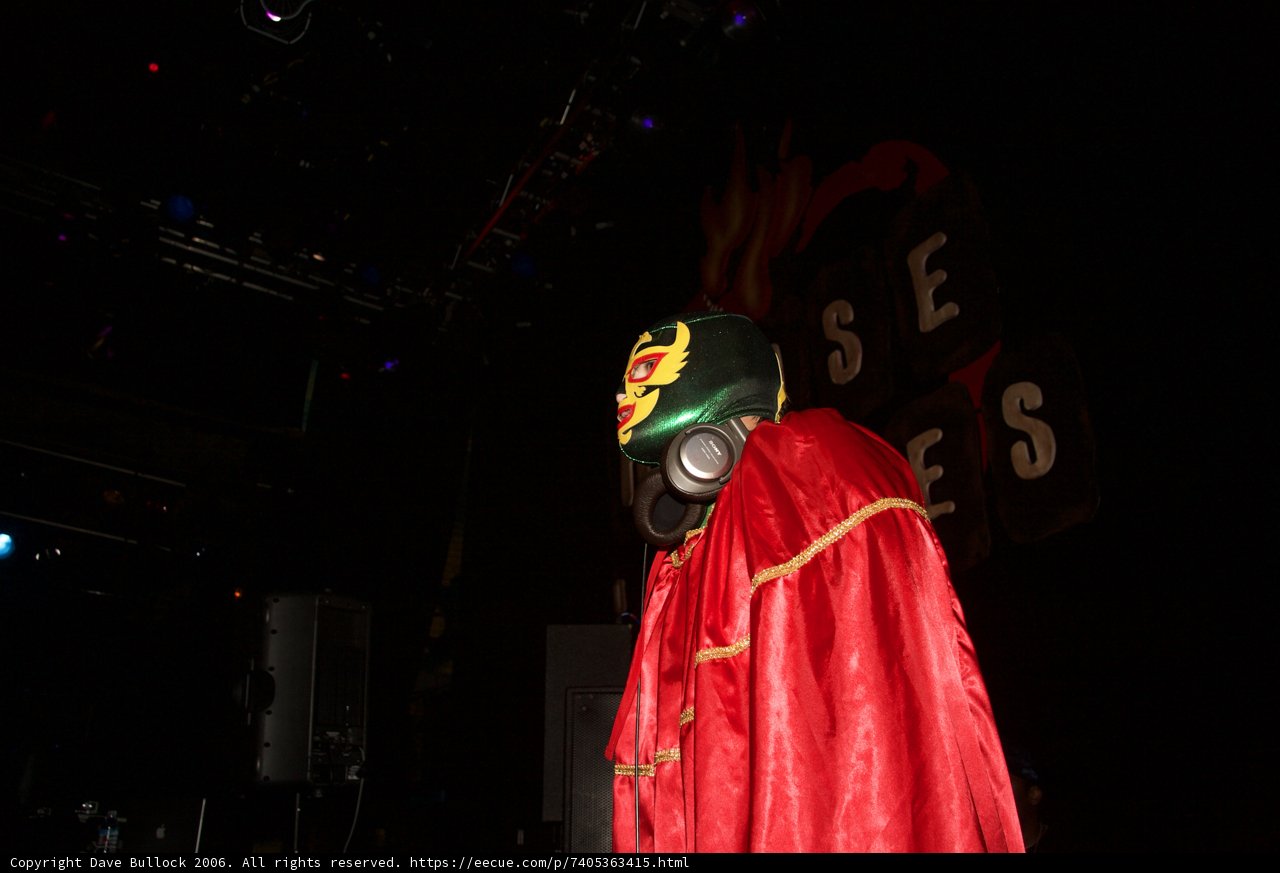 The Red Cape Performer