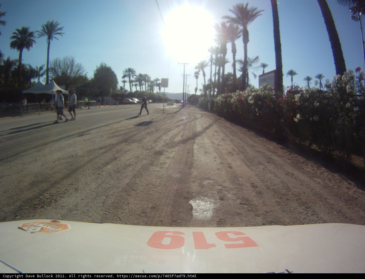 Summer Drive on a Dusty Road