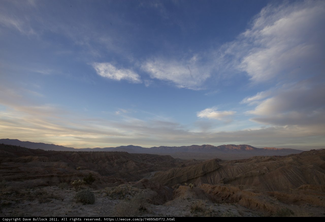 Death Valley's Majestic Sunset