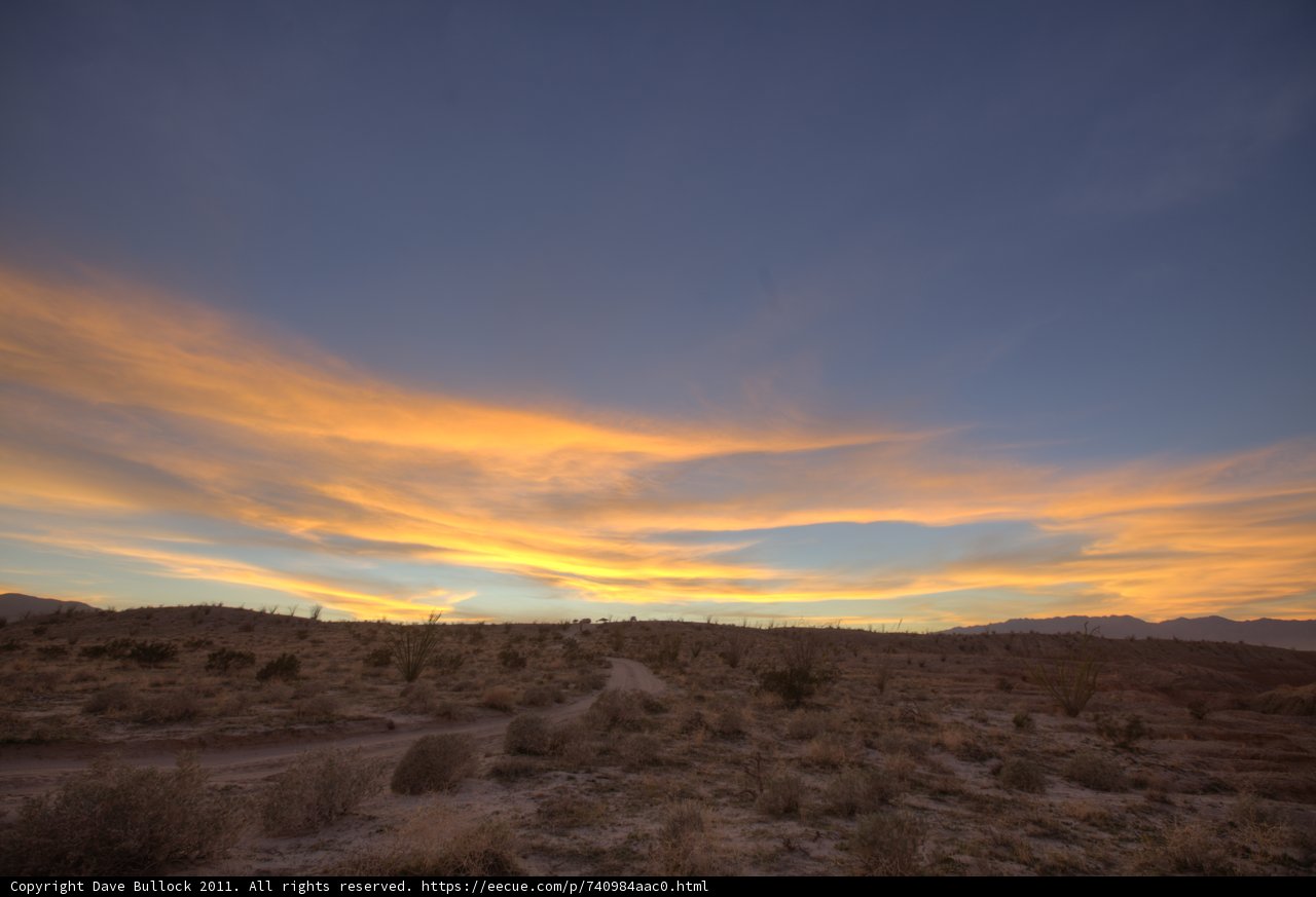 Desert Sunset