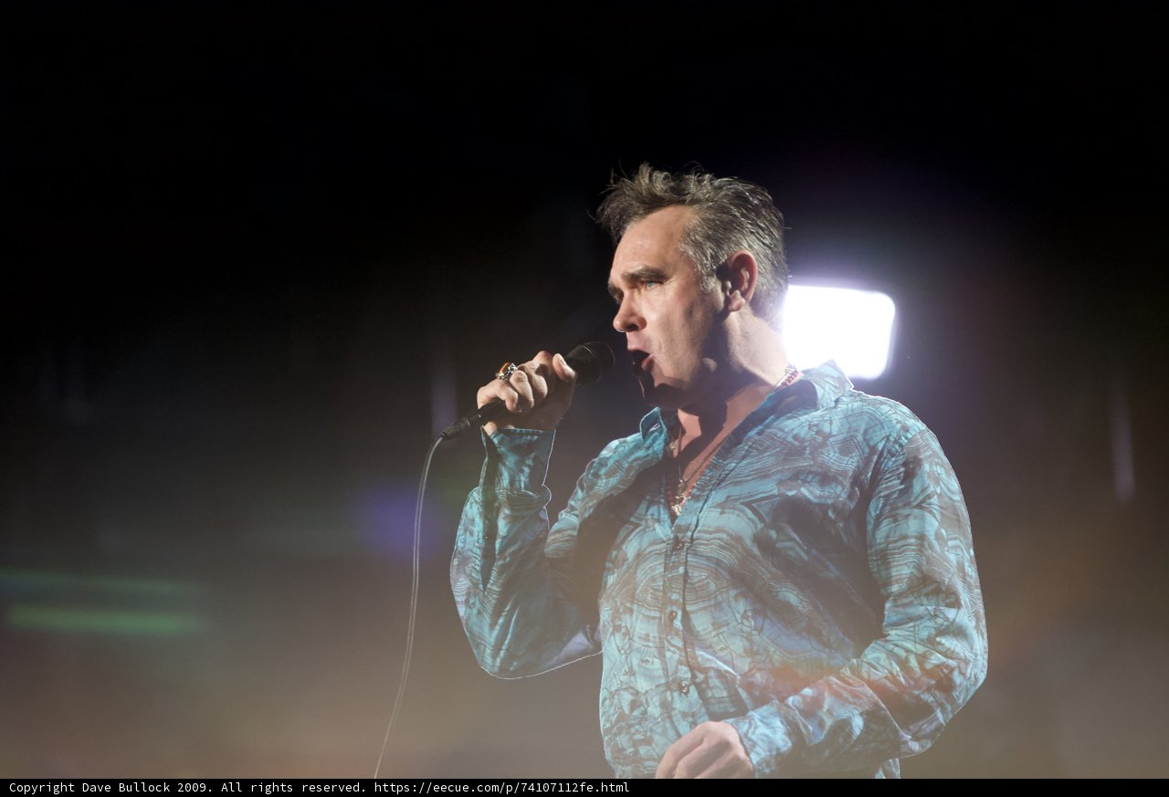 Morrissey's Solo Performance at Coachella 2009