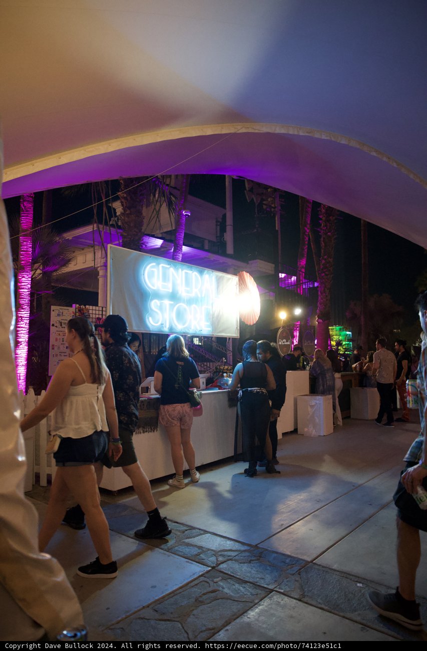 Night Vibes at Coachella: The General Store Ambiance