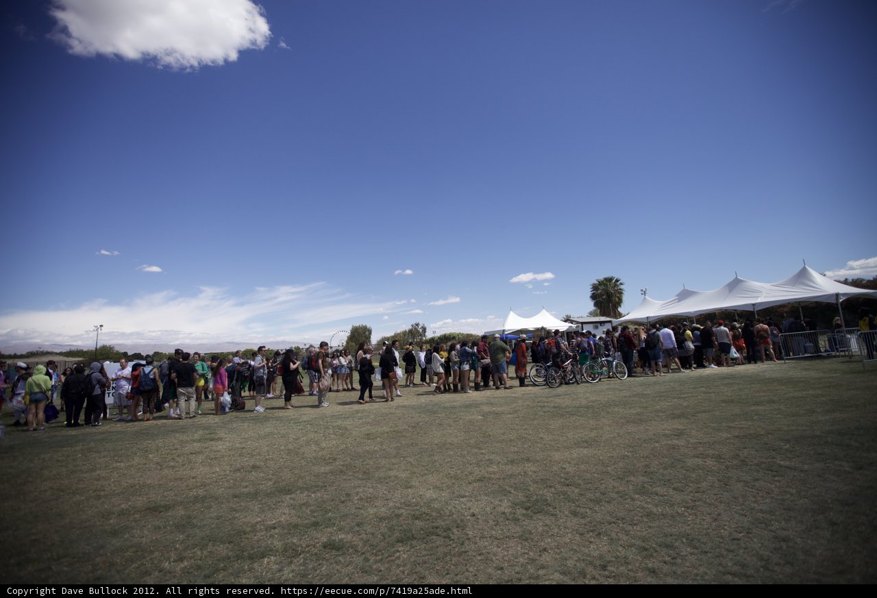 A Sea of People on a Grass Land