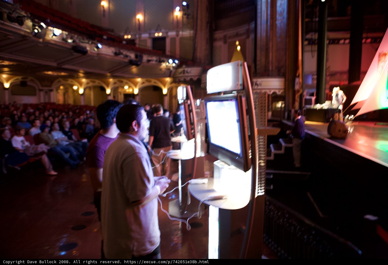 Gaming Fun in the Urban Auditorium