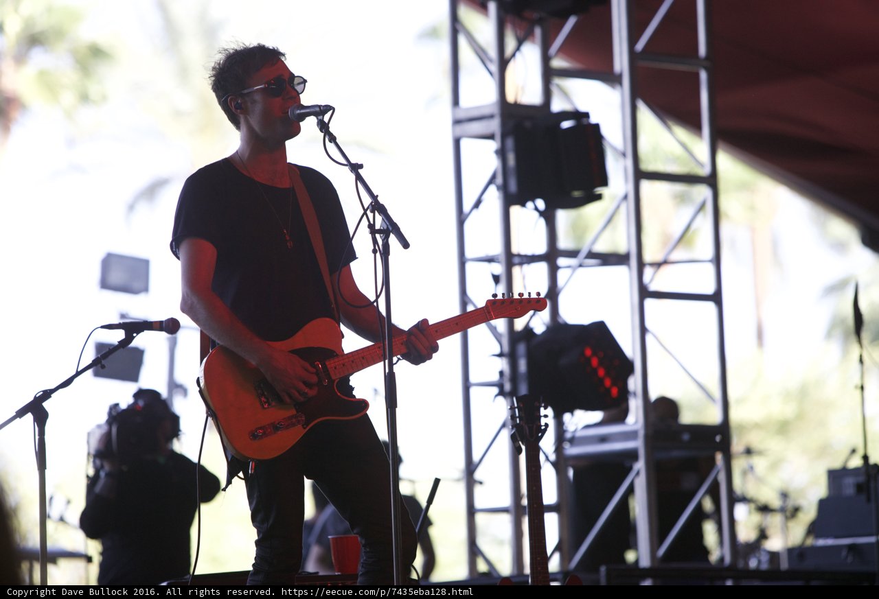 Guitarist on Stage