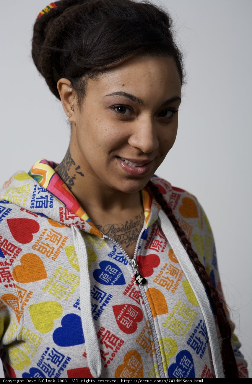 Colorful Hoodie and Dreads