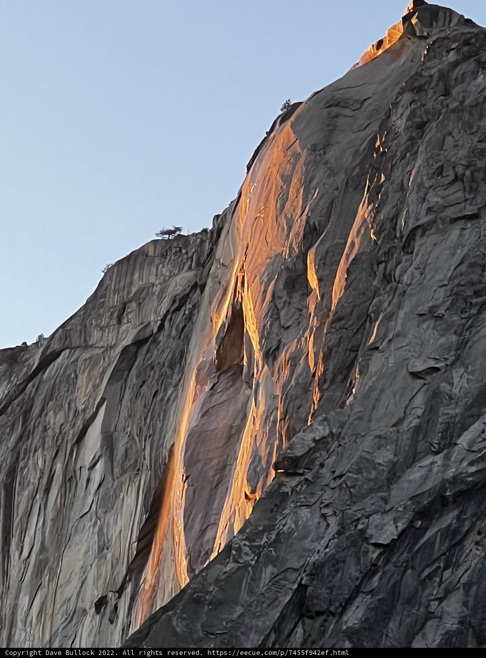 Half Dome at Sunset