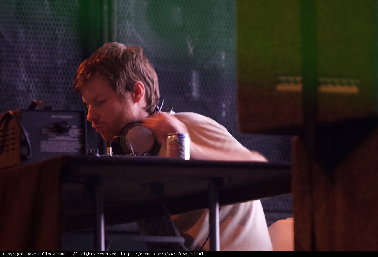 Aphex Twin Entertains Audience at Coachella