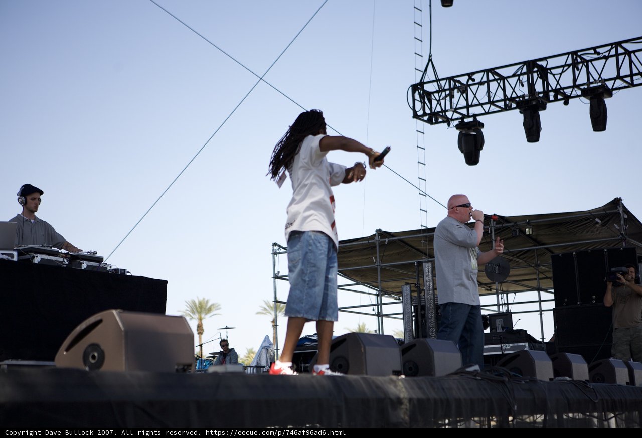 Stage Performance at Coachella