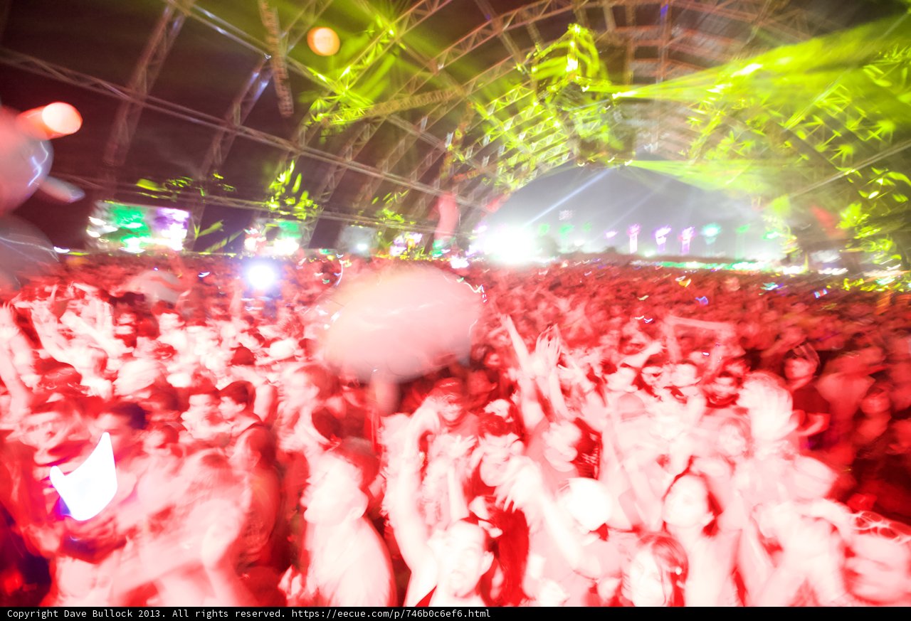 Coachella Crowd Goes Wild