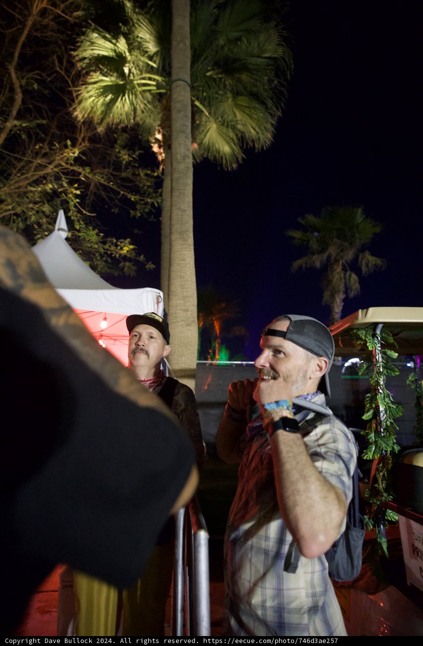 Nighttime Revelry at Coachella 2024