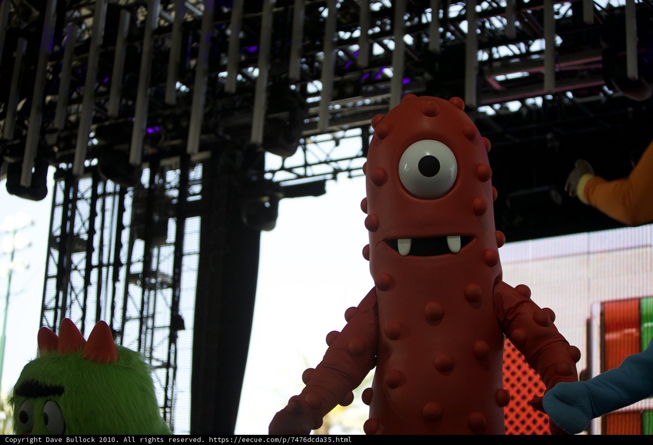 The Giant Red Monster at Coachella 2010
