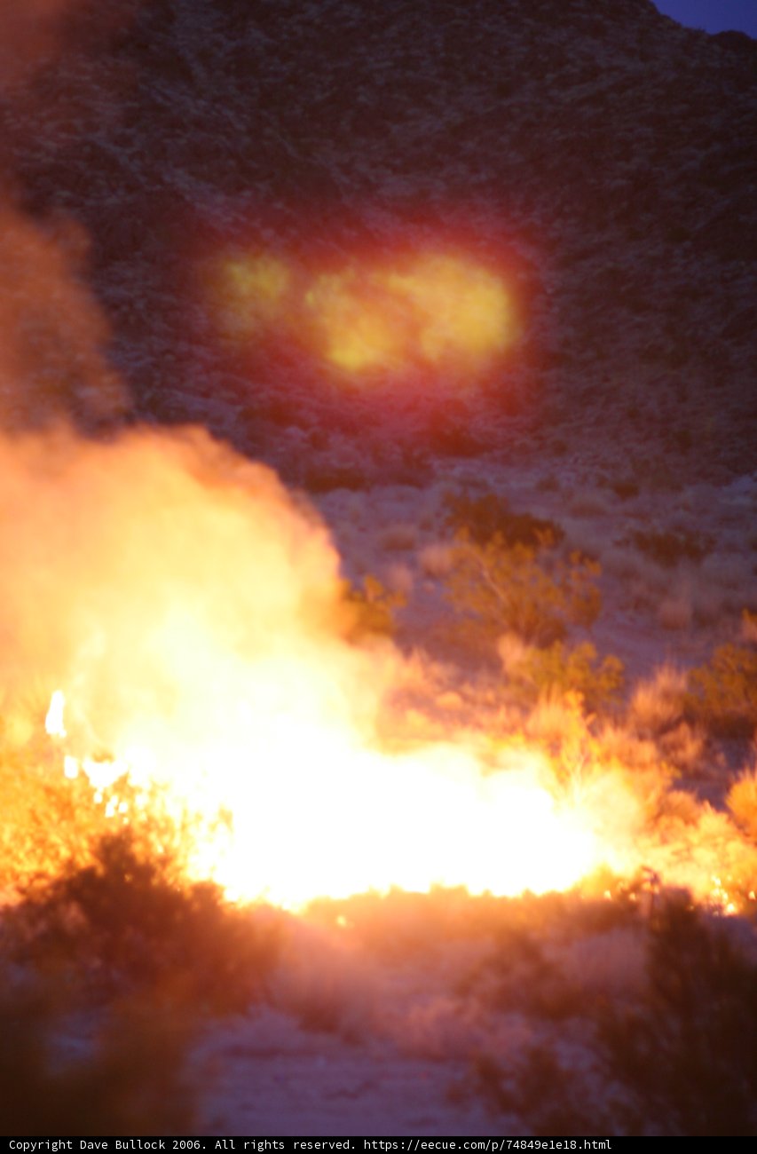 Blaze in the Desert