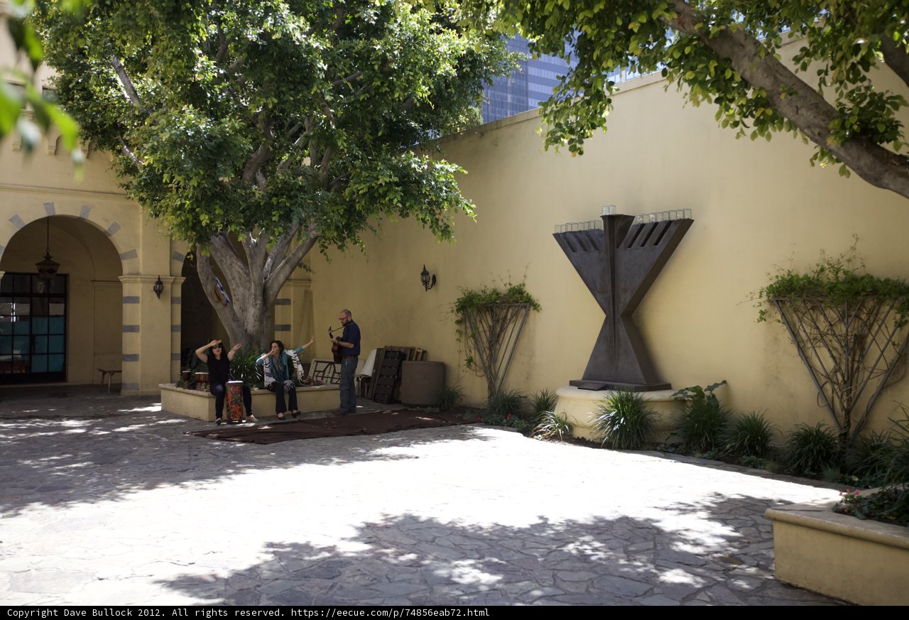 Sculpture in the Courtyard