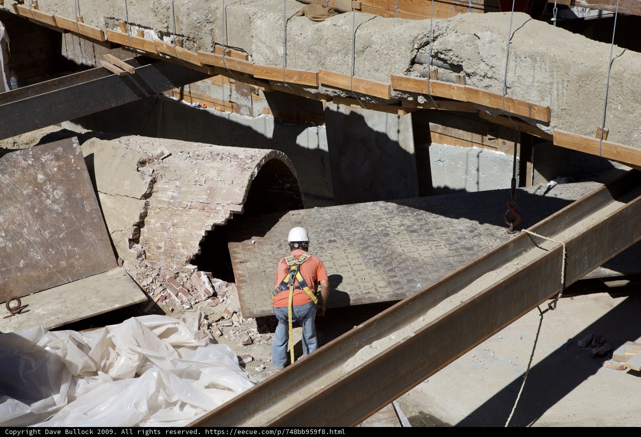 Construction Worker on the Job