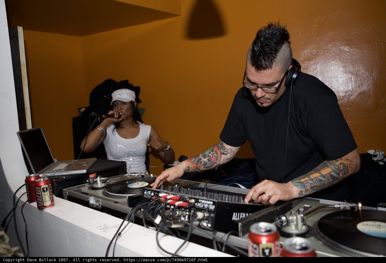 Dubstep DJ in Action