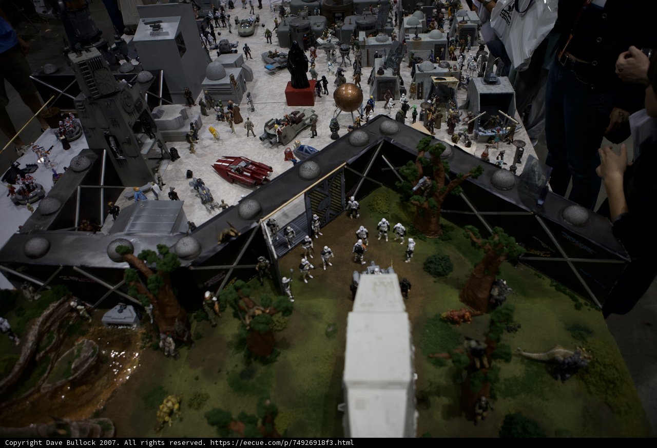 Star Wars Battle Scene Diorama