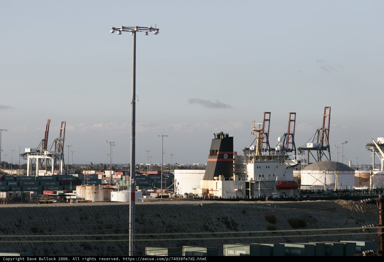 Industrial Landscape by the Waterfront