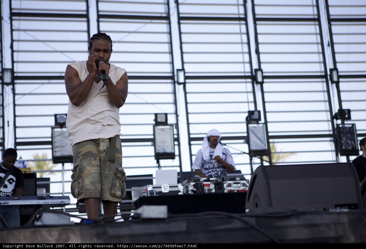 Pharoahe Monch takes the stage at Coachella