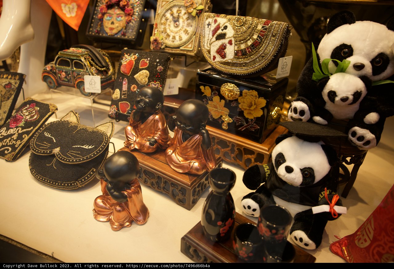 Chinatown's Playful Display: A Feast of Creativity and Color