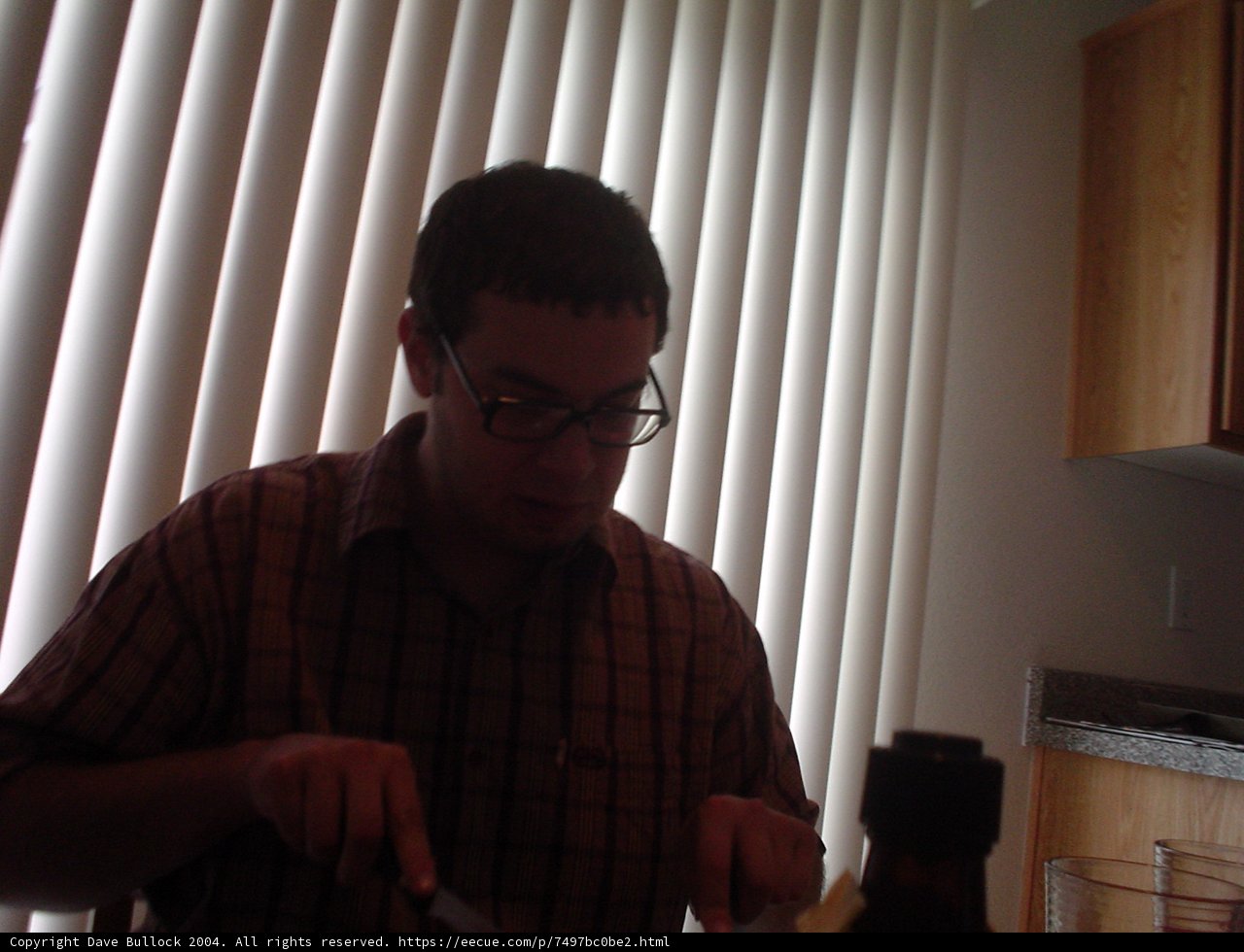 Dave B with Stylish Eyeglasses