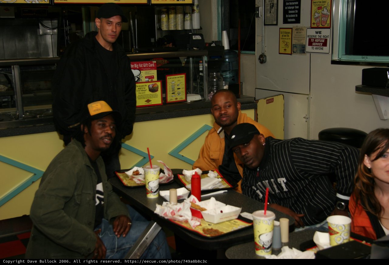 Late Night Fast Food Gathering at Fatburger 2006