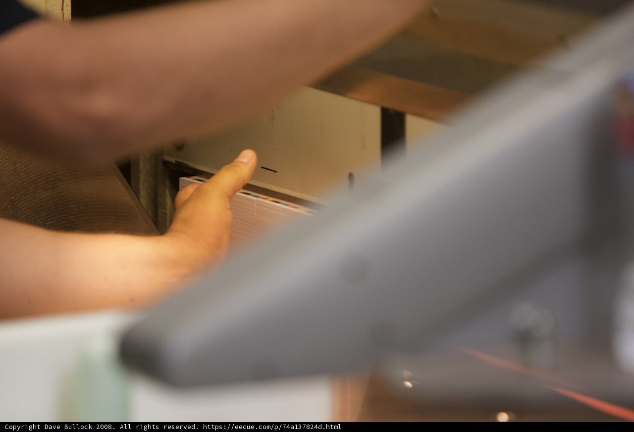 Sandwich Making Machine in Action