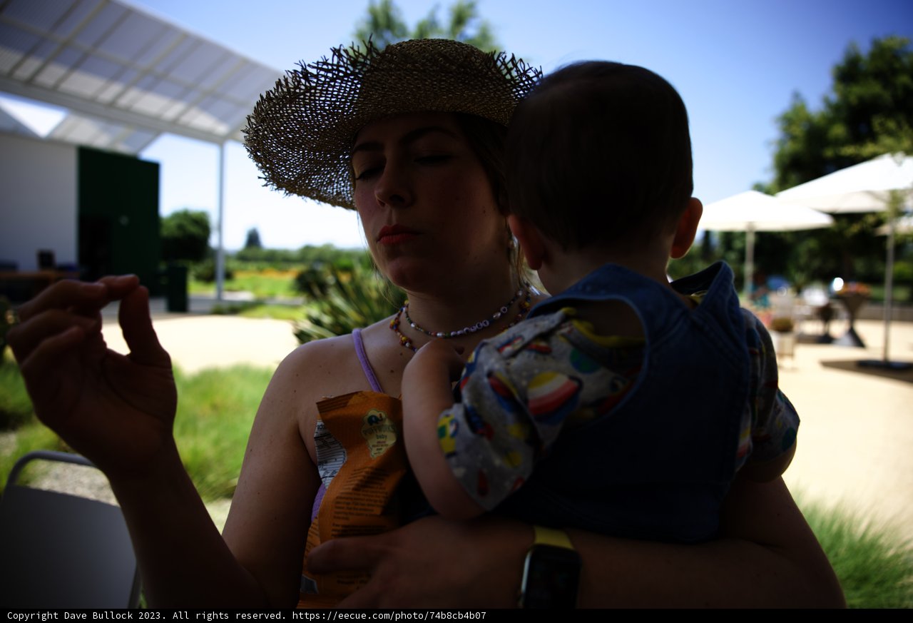 Stylish Mother and Baby Duo