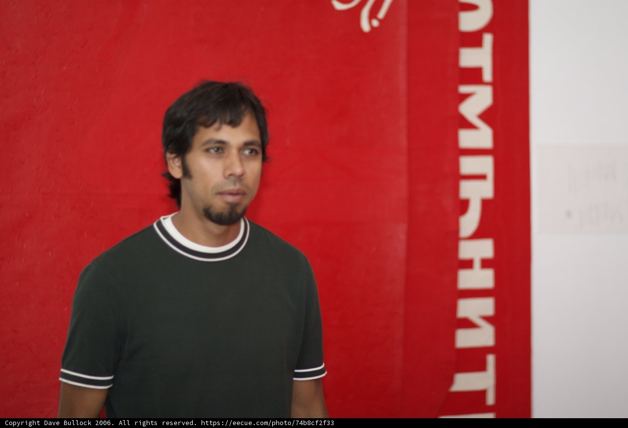 Red Wall and Cool Tee
