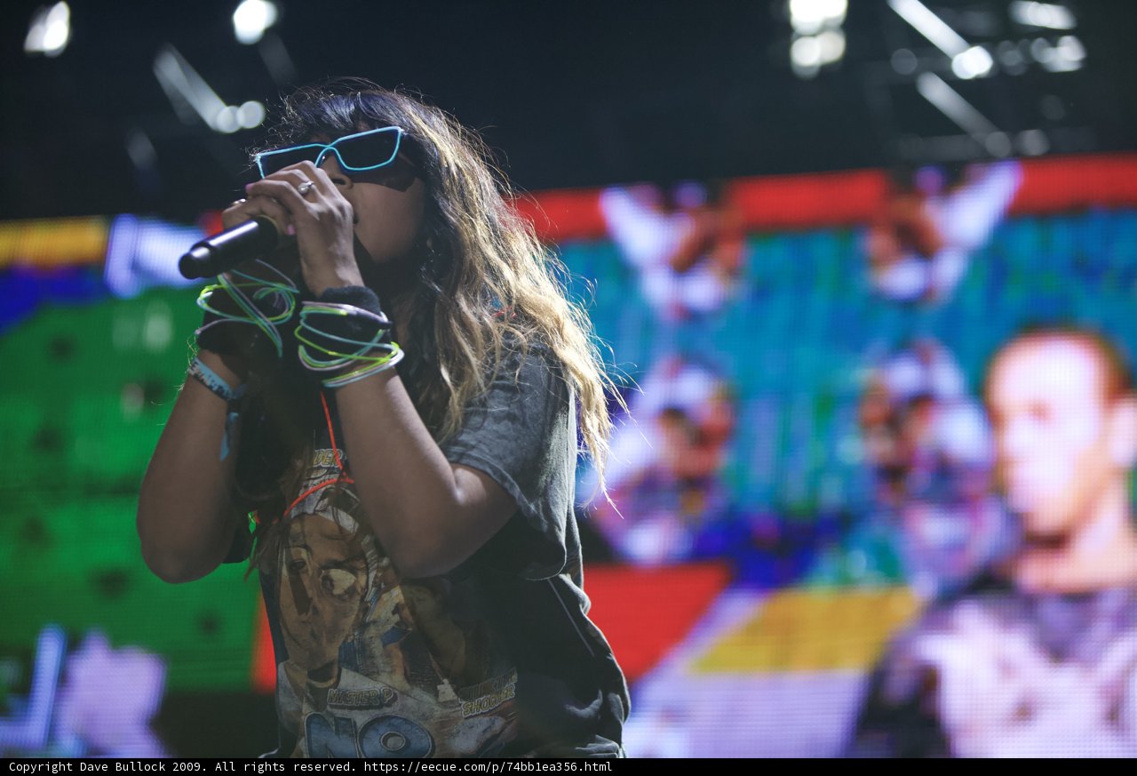 Solo Performance in Shaded Sunglasses