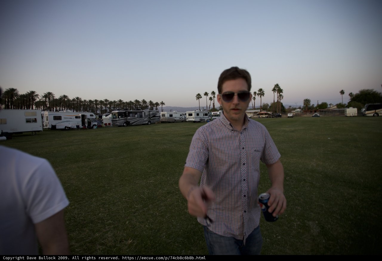 Standing Tall in Coachella