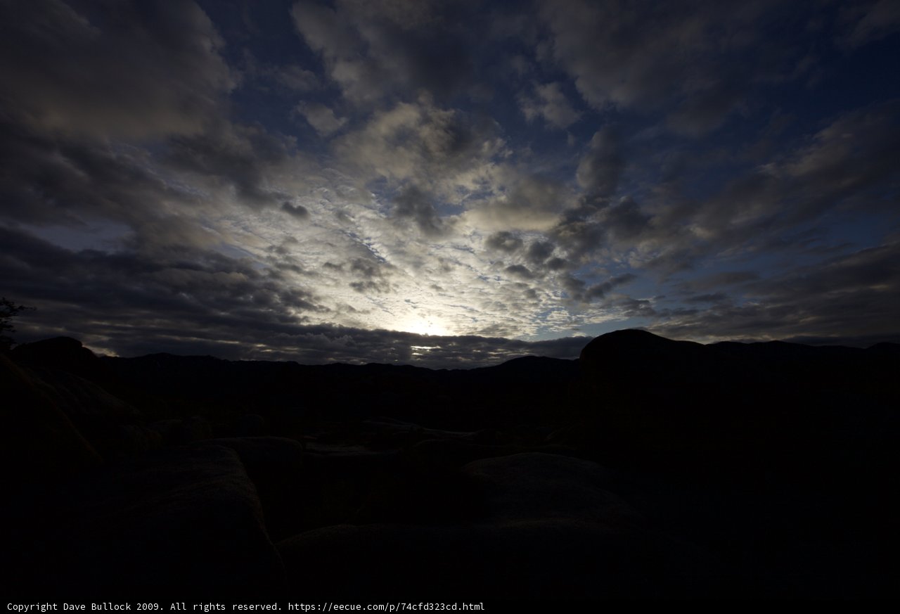 Majestic Sunset Sky