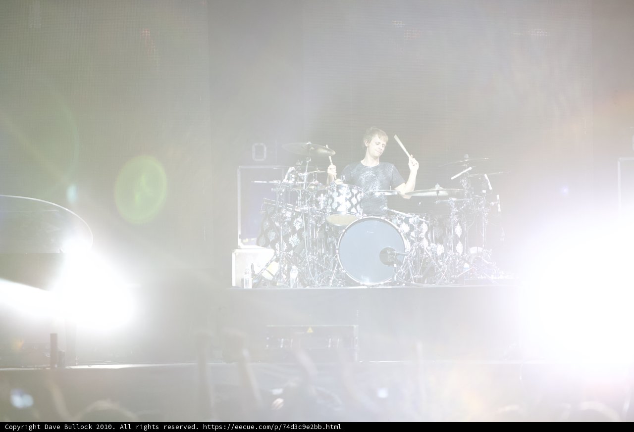 Drummer Dom Howard Rocks Coachella Stage