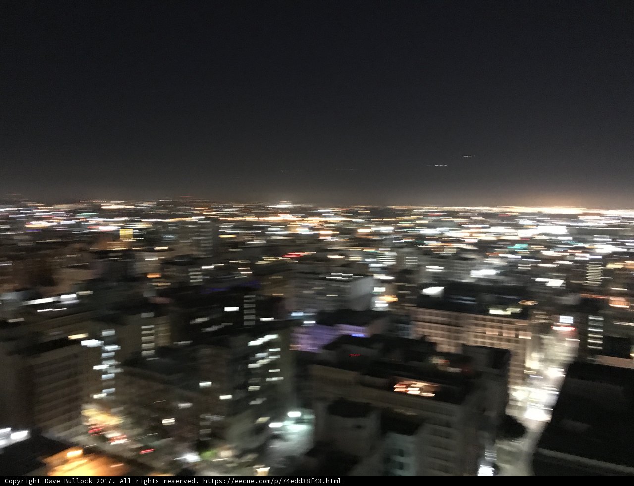 Illuminated Metropolis by Night