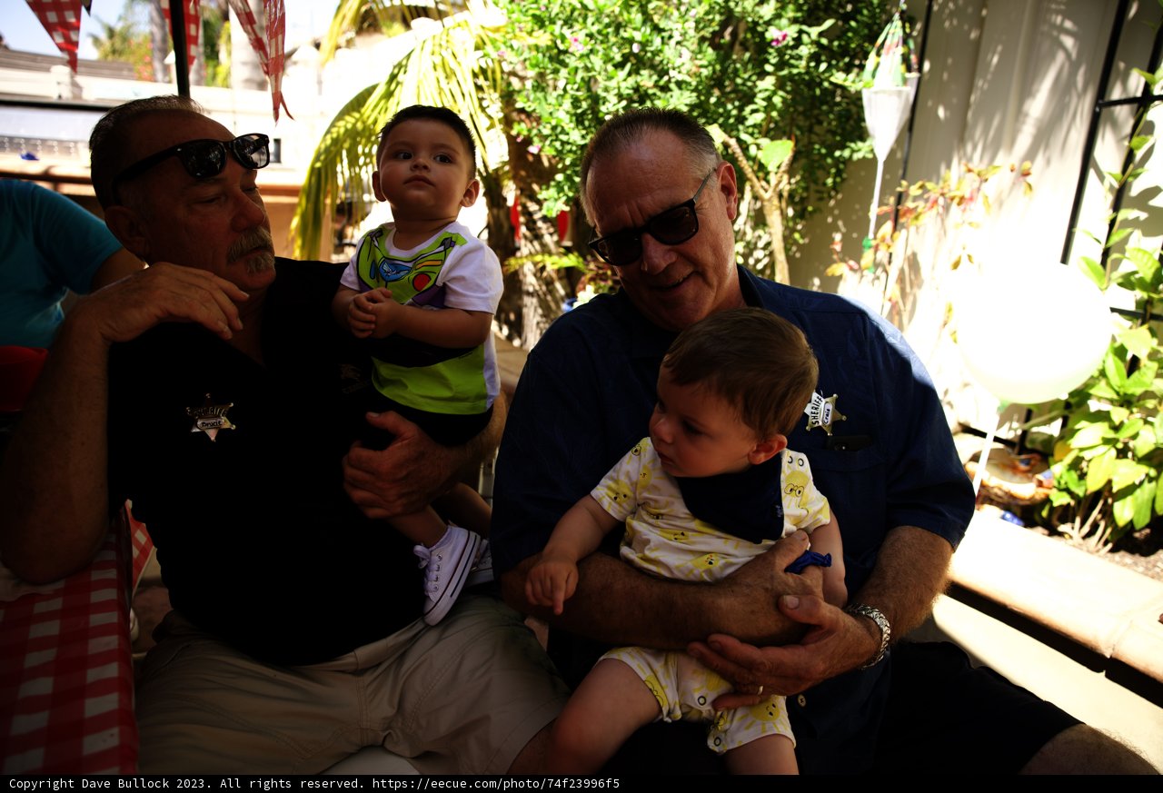 A Sunny Afternoon at Wesley's First Birthday Party