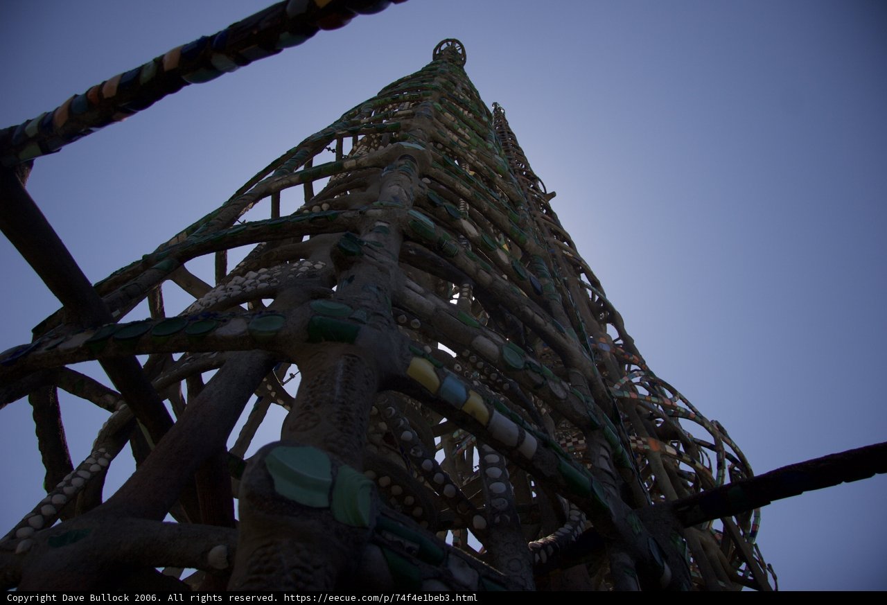 Towering Fun at the Amusement Park