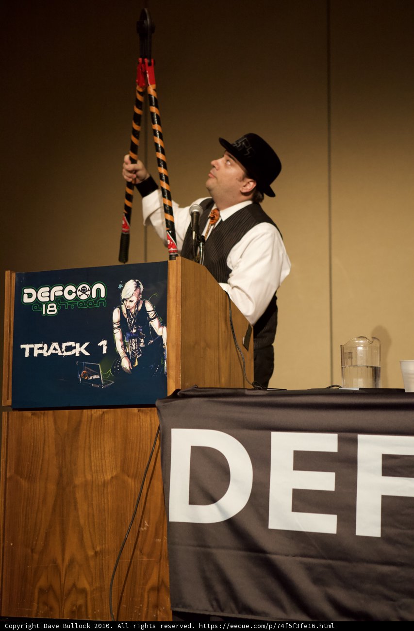 Speaker at Defcon 18