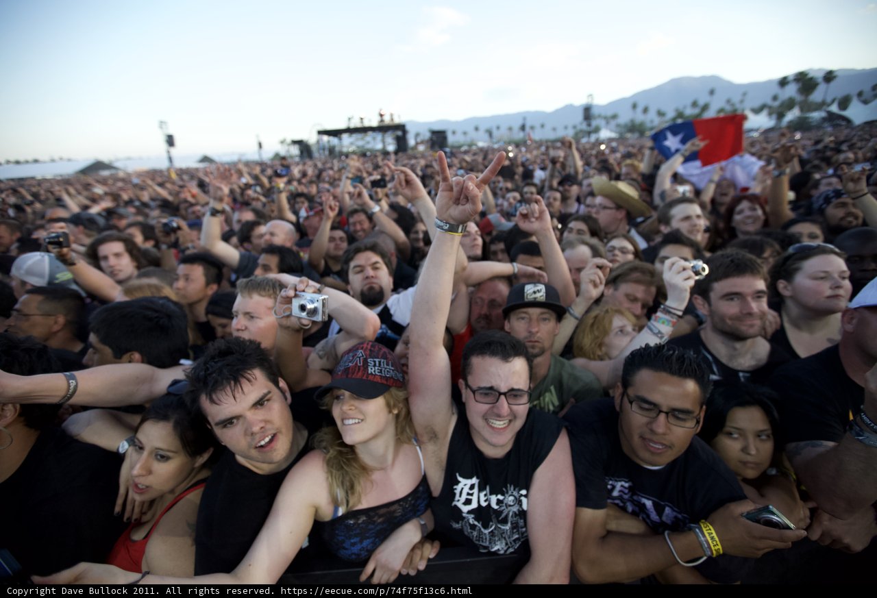 Massive Crowd at Big Four Festival