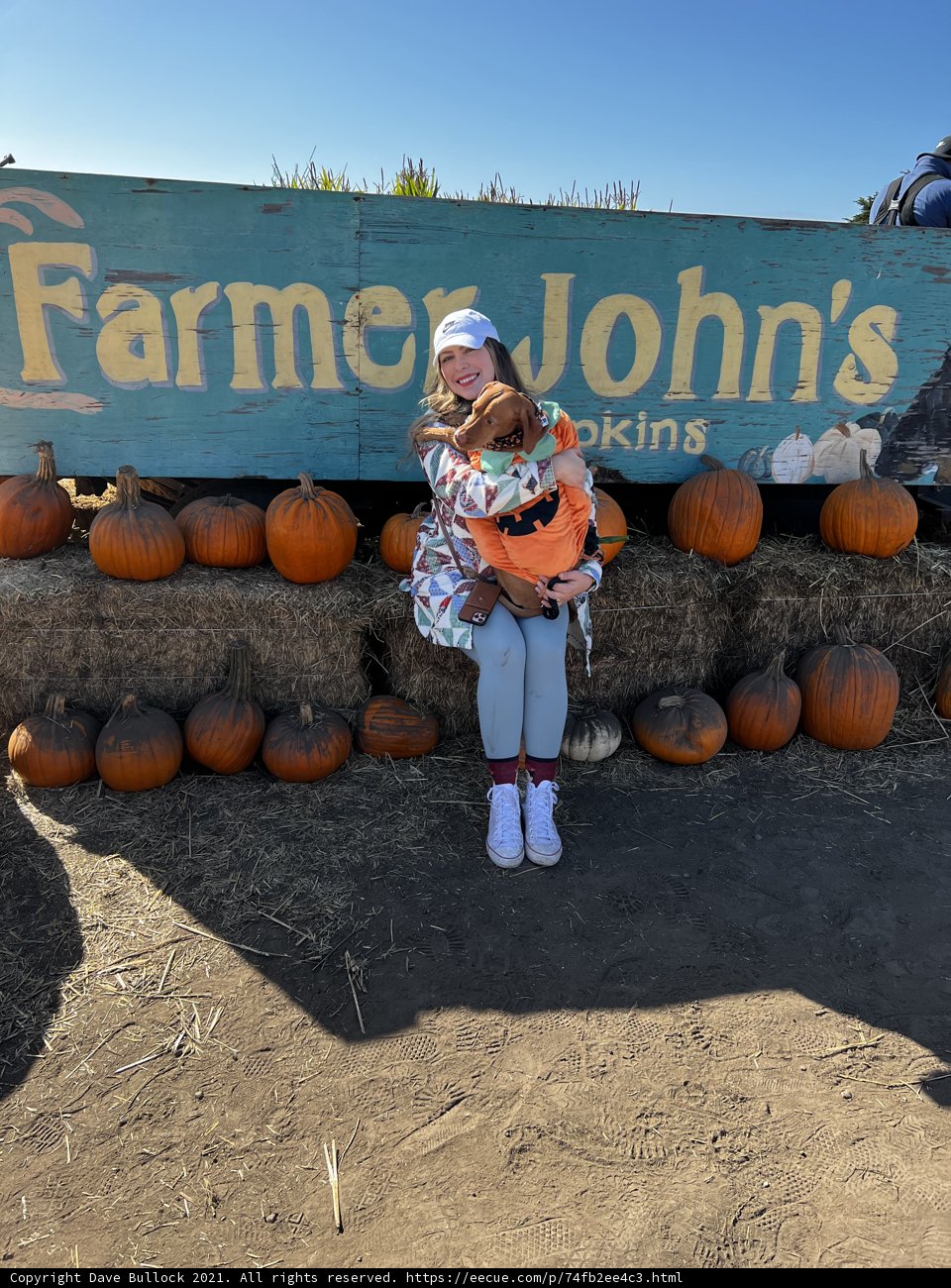 Farm John's Pumpkin Patch Portrait