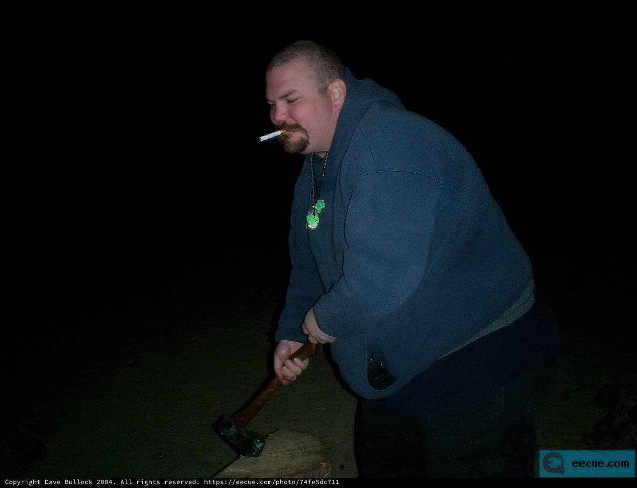 Nighttime Smoke Break