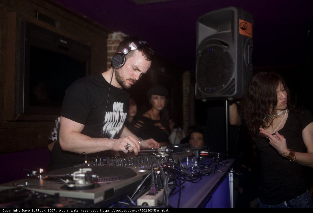 Mixing it up at the 2007 Respect 8 Year Party