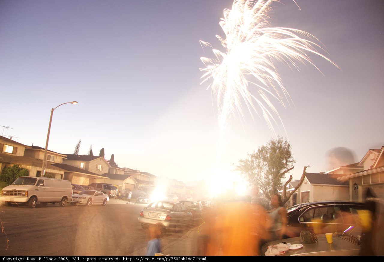 Fourth of July Fireworks Celebration