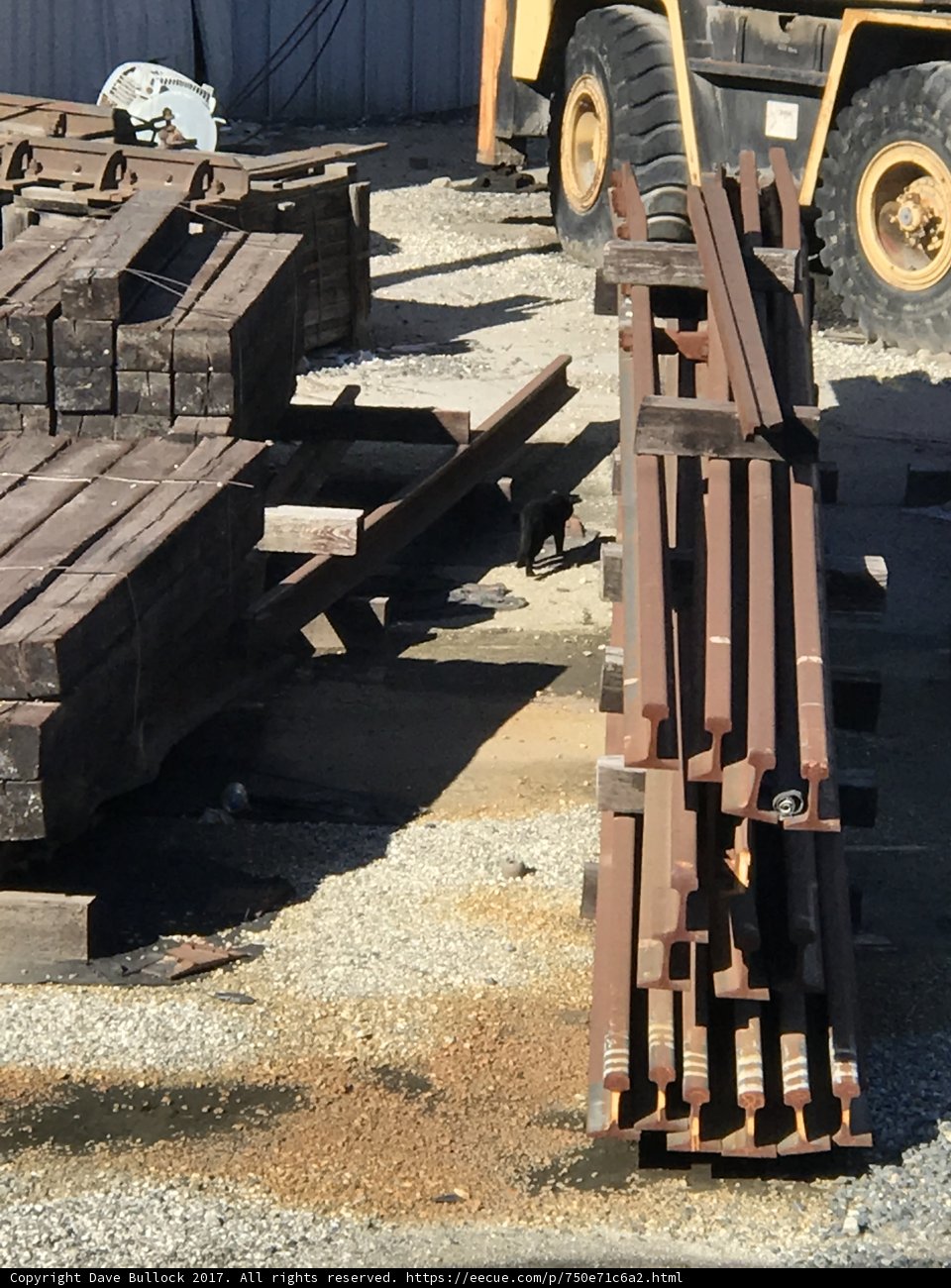 Piles of Wood and Steel