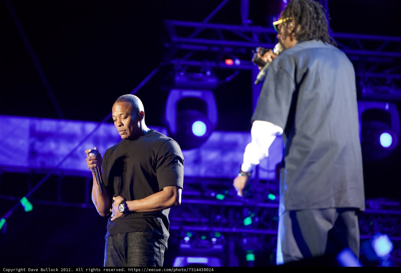 Dr. Dre and Snoop Dogg Rock the Stage at iHeart Radio Music Festival