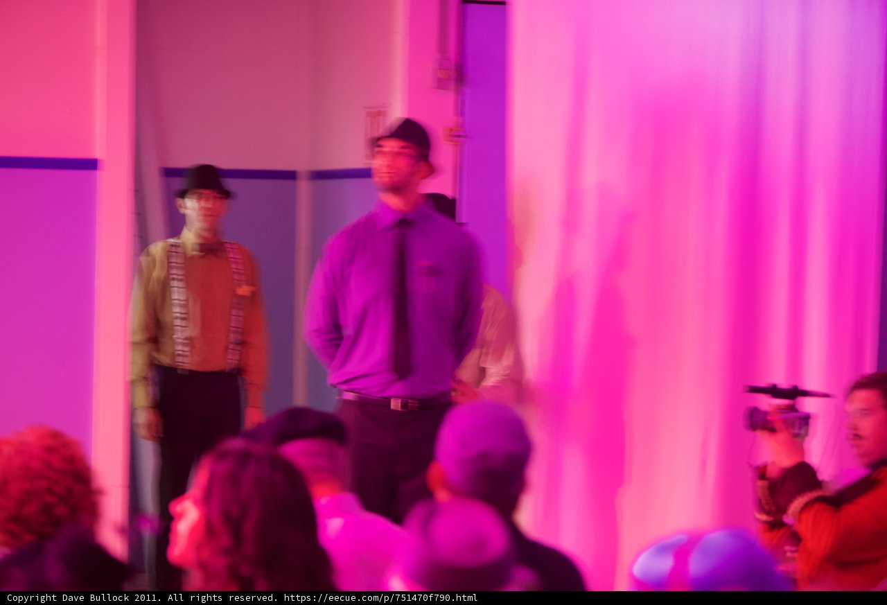 The Spotlight on the Purple Gent