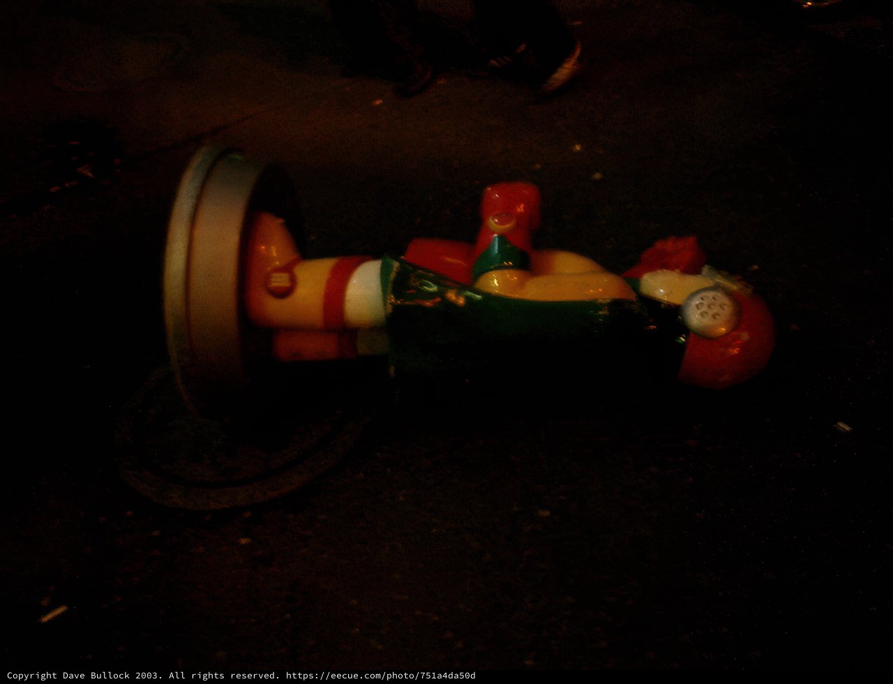Abandoned Figurine in Shibuya
