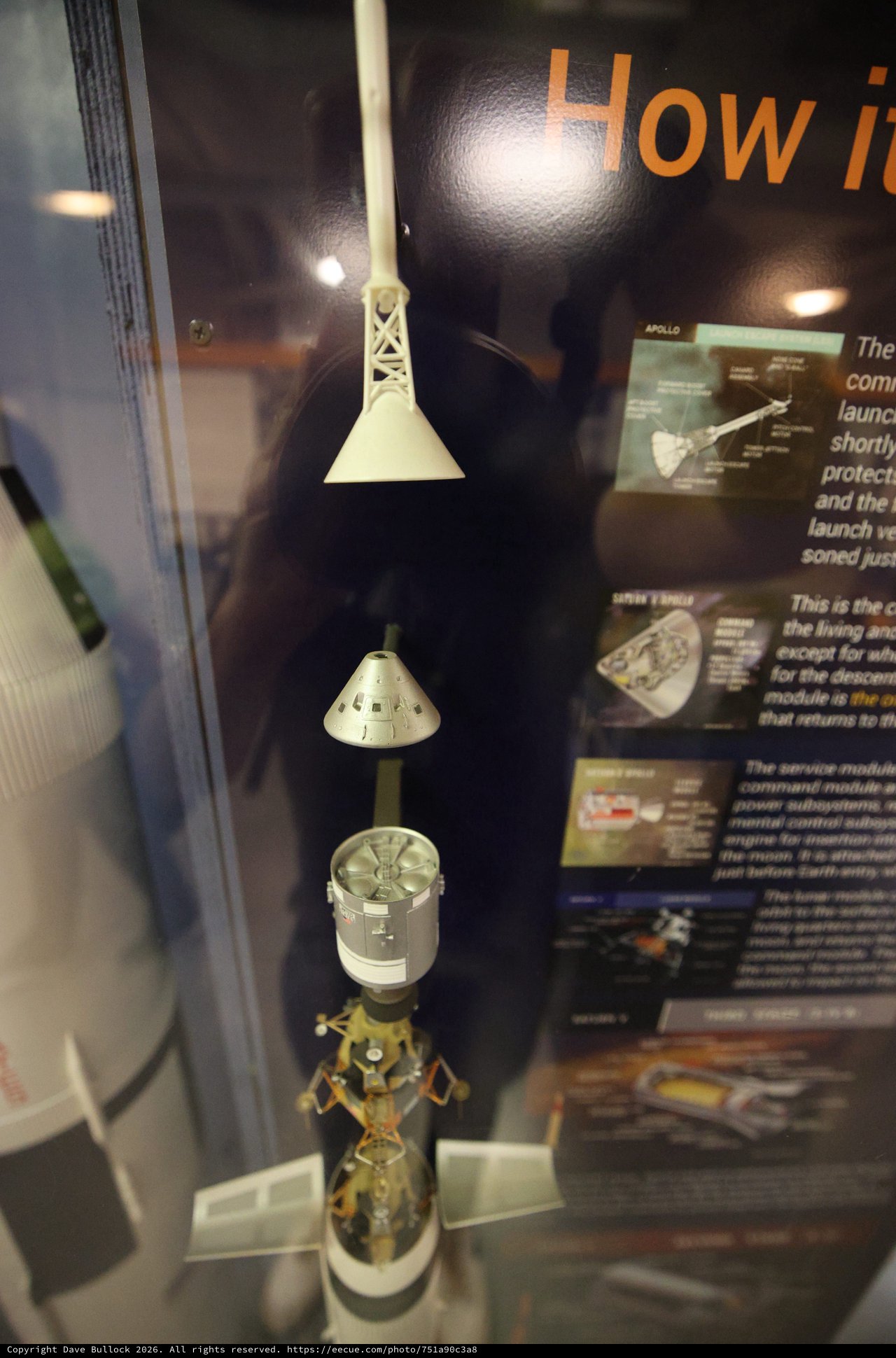 Apollo Program Saturn V Rocket Model Display