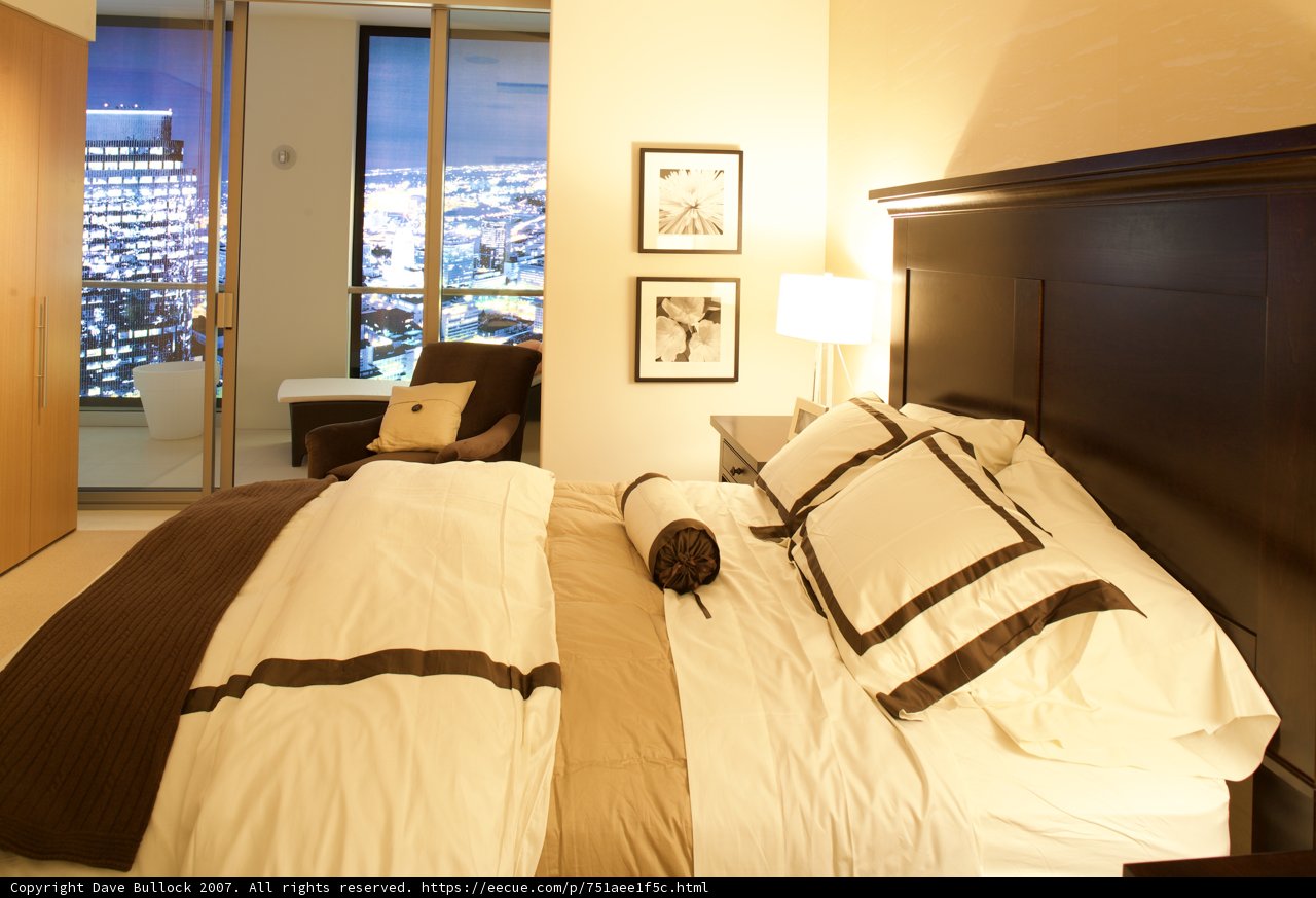 Sleek and Cozy Bedroom