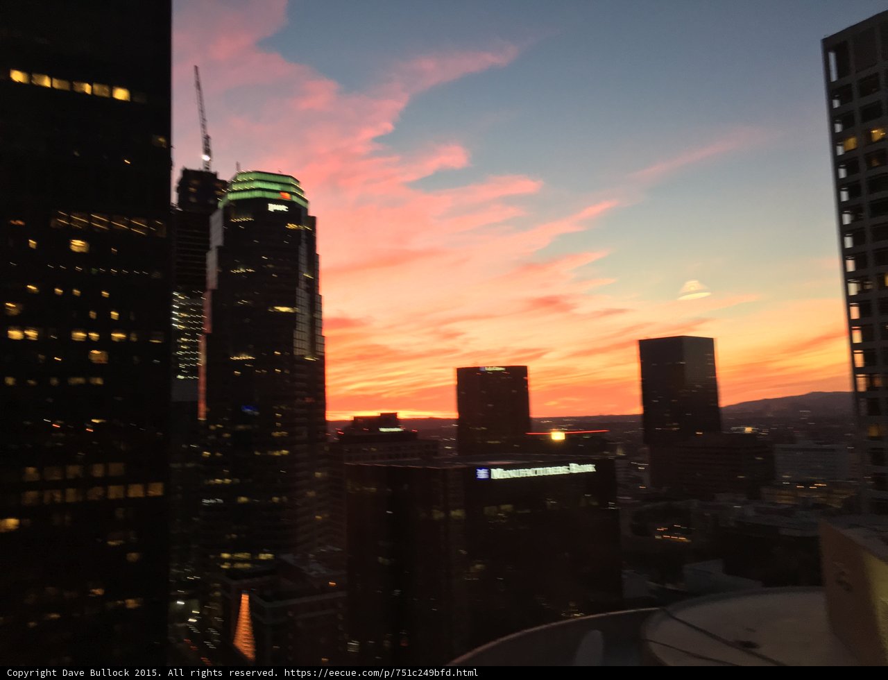 Vivid Sunset Colors
